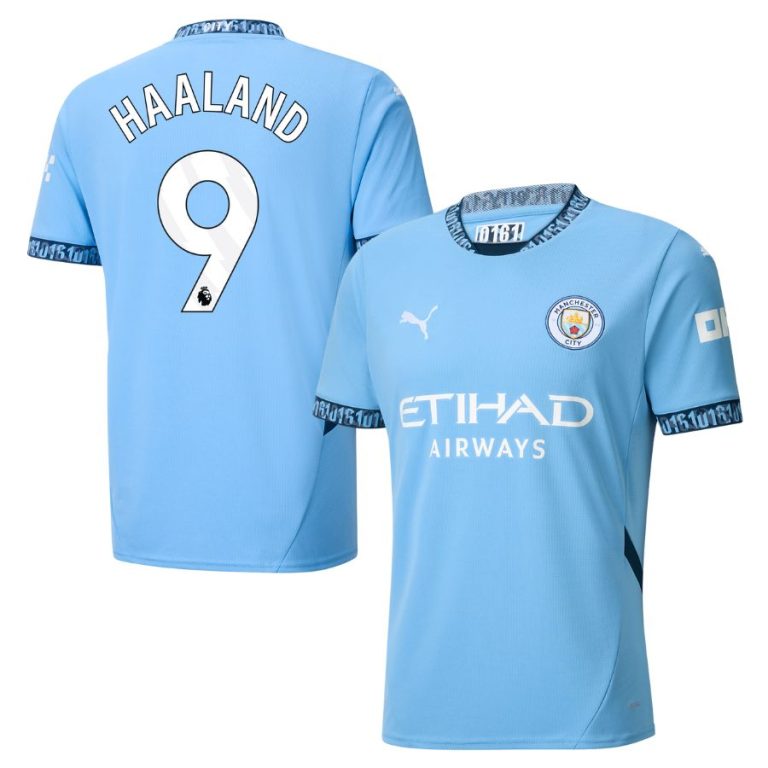 Maillot Manchester City Domicile Haaland Foot Star