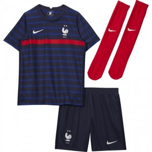 MAILLOT ENFANT EQUIPE DE FRANCE DOMICILE 2020 2021 (1)