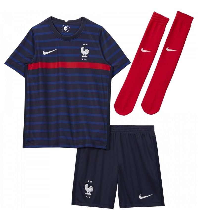 MAILLOT ENFANT EQUIPE DE FRANCE DOMICILE 2020 2021 (1)