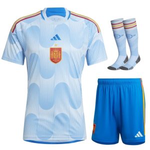 MAILLOT ENFANT ESPAGNE EXTERIEUR COUPE DU MONDE 2022 (1)