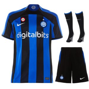 MAILLOT ENFANT INTER MILAN DOMICILE 2022 2023 (1)