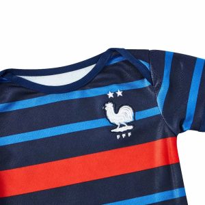 2-star french team baby bodysuit