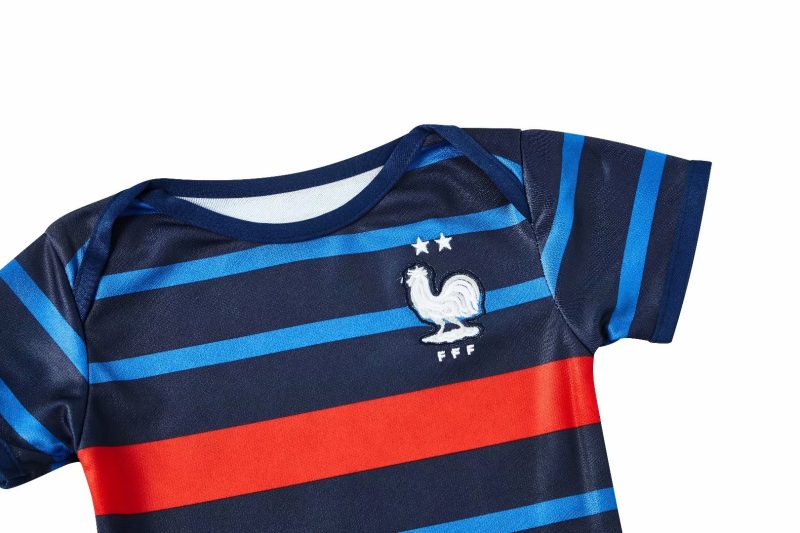 De Foot Maillot Equipe France Bebe Maillot De Football Enfant
