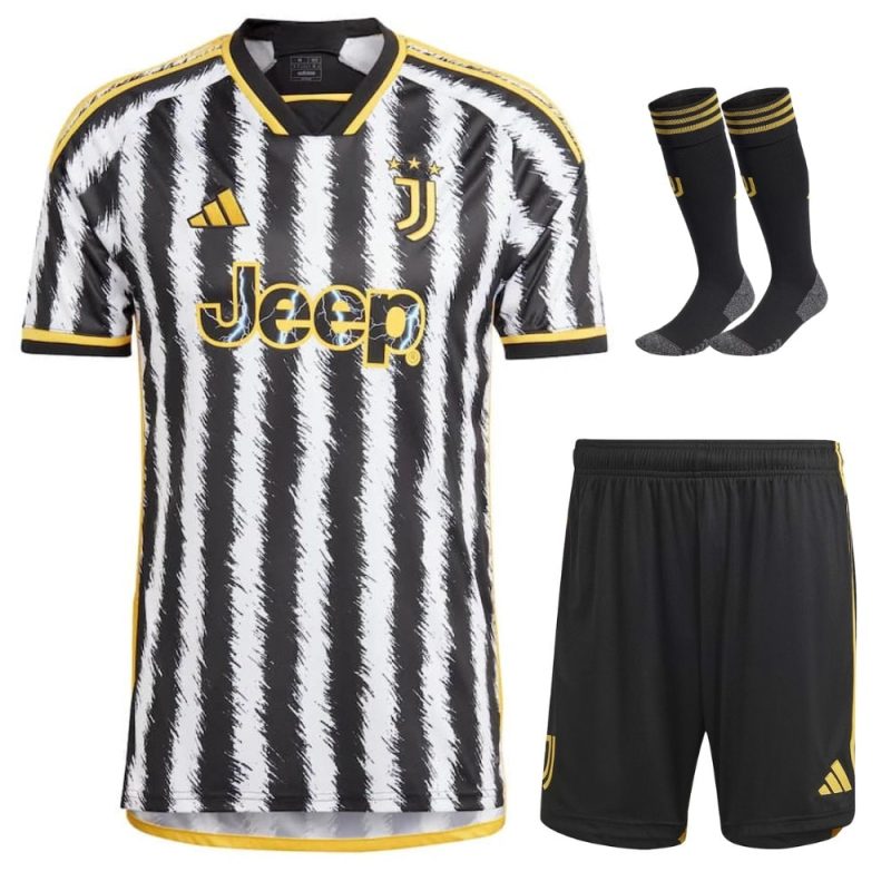 MAILLOT KIT ENFANT JUVENTUS DOMICILE 2023 2024 (1)