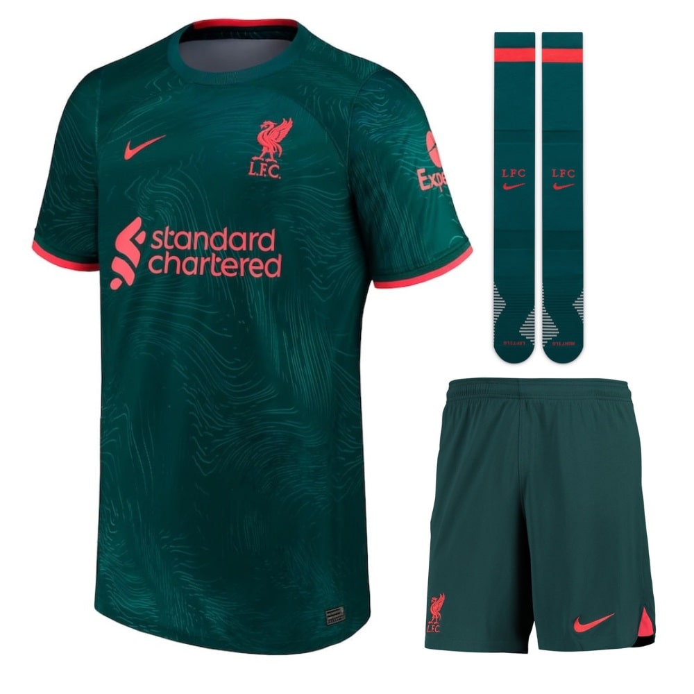 Maillot Third Maillot De Foot Liverpool Junior La Marca Del Diablo