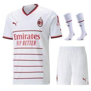 MAILLOT KIT ENFANT MILAN AC EXTERIEUR 2022 2023 (1)