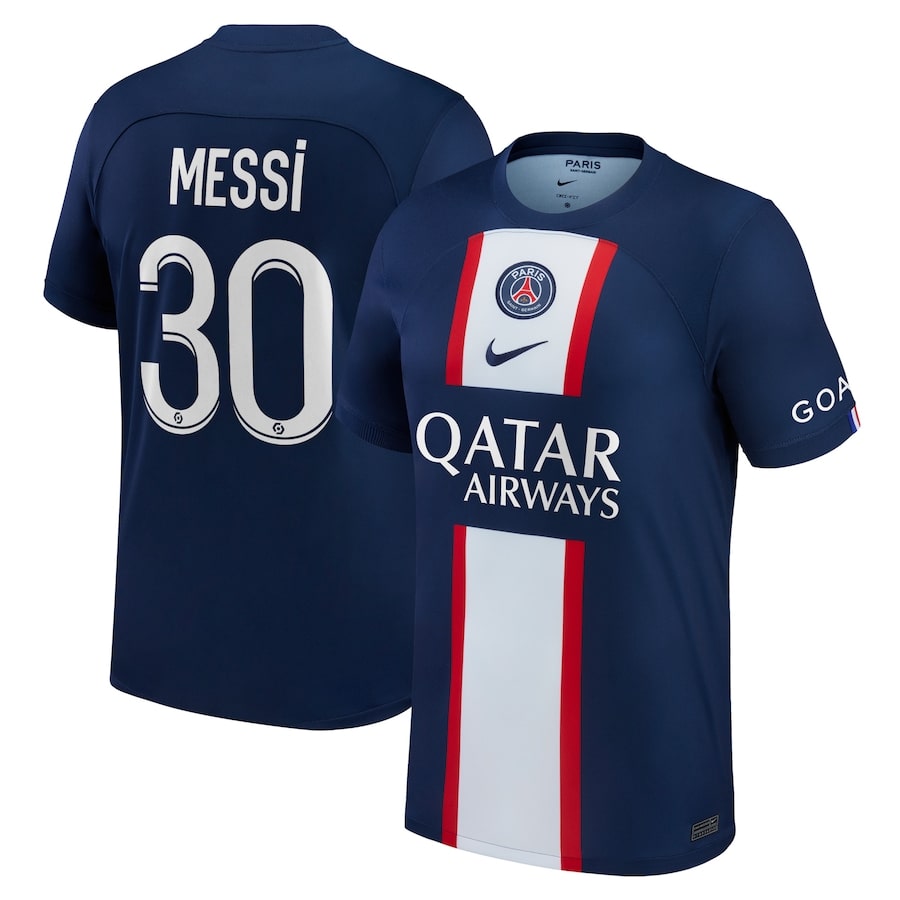 Fútbol Playera De Paris Messi Camisa Remera De Messi De Paris