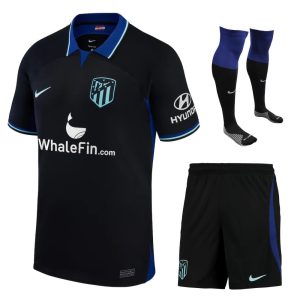 Maillot Kit Enfant Atletico Madrid Extérieur 2022 2023