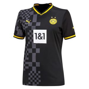 MAILLOT BVB DORTMUND EXTERIEUR 2022 2023 Femme (1)