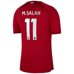 MAILLOT ENFANT LIVERPOOL DOMICILE 2022 2023 SALAH (2)