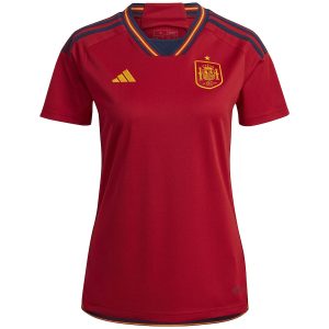 MAILLOT FEMME ESPAGNE DOMICILE COUPE DU MONDE 2022 (1)