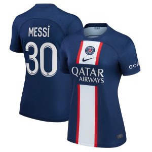 MAILLOT FEMME PSG DOMICILE 2022 2023 MESSI (1)