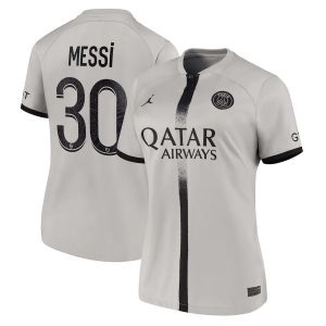 MAILLOT FEMME PSG JORDAN EXTERIEUR 2022 2023 MESSI (1)