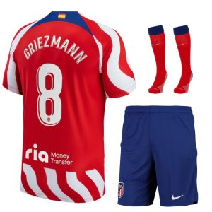 Maillot Enfant Atletico Madrid Domicile 2022 2023 GRIEZMANN (1)