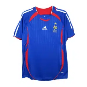 Maillot Retro Vintage Equipe De France Zidane 2006 Home