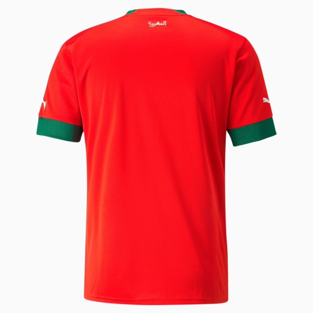 Maillot Maroc PUMA – Homme, Taille XXL, Manches Courtes – Occasion état Correct