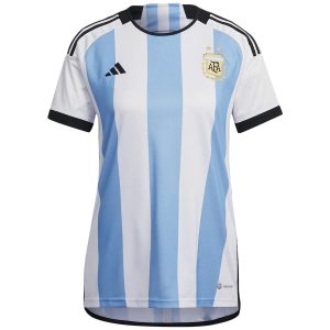 MAILLOT ARGENTINE FEMME DOMICILE COUPE DU MONDE 2022 (1)