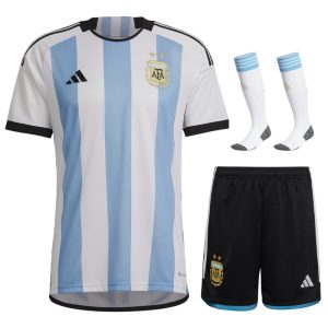 MAILLOT ENFANT ARGENTINE HOME COUPE DU MONDE 2022 (1)