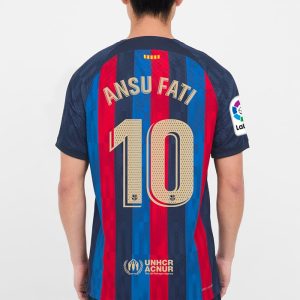 MAILLOT FC BARCELONE DOMICILE ANSU FATI 2022 2023 (1)