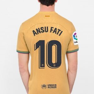 MAILLOT FC BARCELONE EXTERIEUR ANSU FATI 2022 2023 (1)