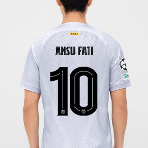 MAILLOT FC BARCELONE THIRD ANSU FATI 2022 2023 (1)