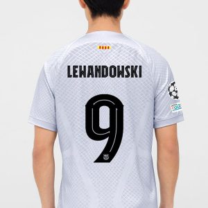 MAILLOT FC BARCELONE THIRD LEWANDOWSKI 2022 2023 (1)