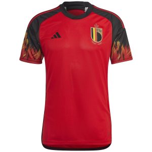 MAILLOT BELGIQUE DOMICILE COUPE DU MONDE 2022 (1)