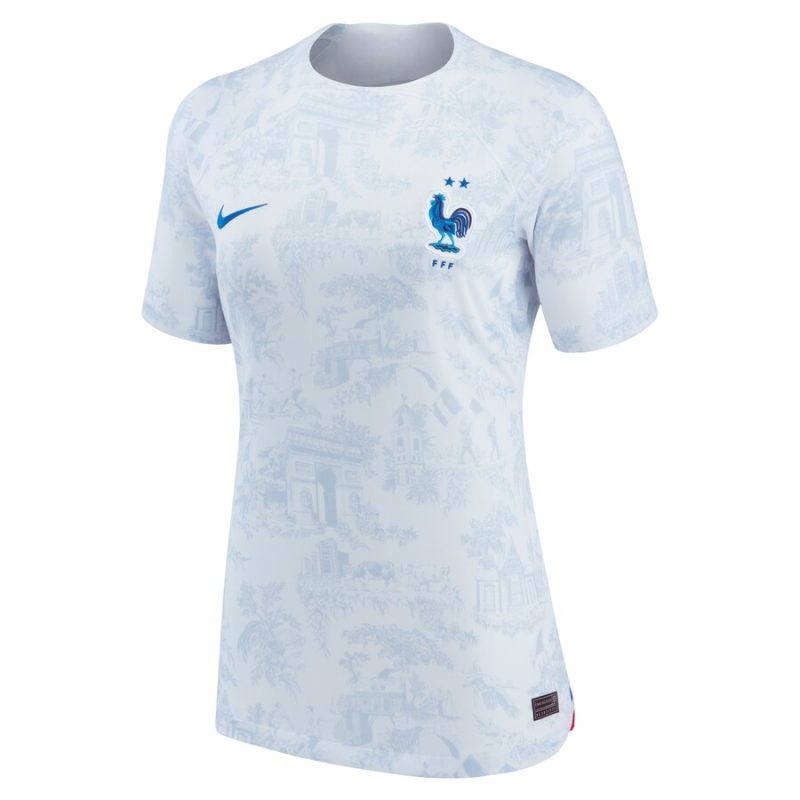 MAILLOT FEMME EQUIPE DE FRANCE EXTERIEUR COUPE DU MONDE 2022 (1)