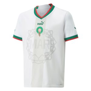 MAILLOT MAROC EXTERIEUR COUPE DU MONDE 2022 (1)