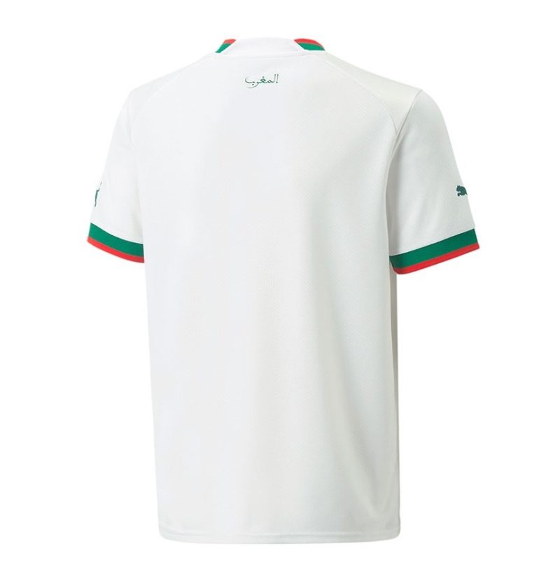 MAILLOT MAROC EXTERIEUR COUPE DU MONDE 2022 (2)