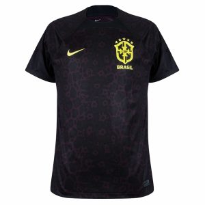 MAILLOT BRESIL DOMICILE COUPE DU MONDE 2022 GARDIEN (1)