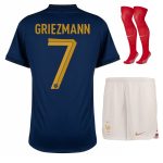 MAILLOT ENFANT EQUIPE DE FRANCE DOMICILE COUPE DU MONDE 2022 GRIEZMANN