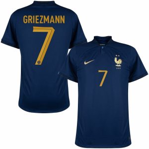 MAILLOT EQUIPE DE FRANCE DOMICILE COUPE DU MONDE 2022 GRIEZMANN (1)