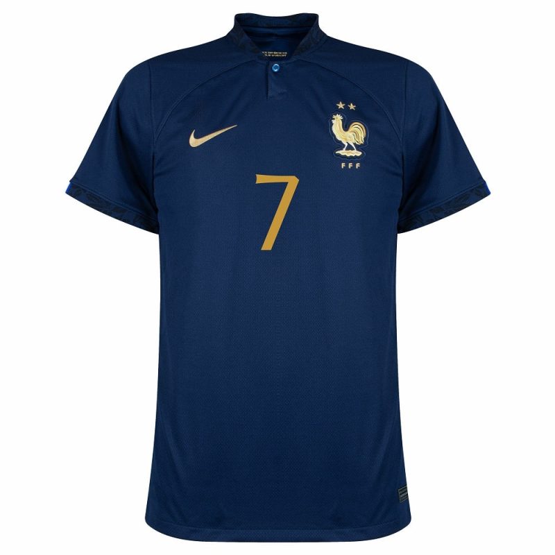 MAILLOT EQUIPE DE FRANCE DOMICILE COUPE DU MONDE 2022 GRIEZMANN (3)