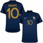 MAILLOT EQUIPE DE FRANCE DOMICILE COUPE DU MONDE 2022 MBAPPE (1)