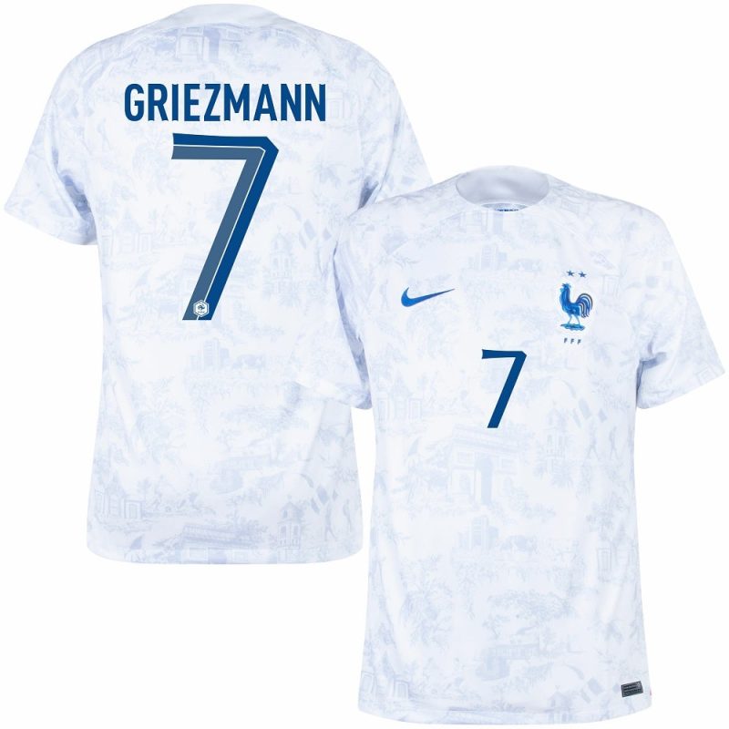 MAILLOT EQUIPE DE FRANCE EXTERIEUR COUPE DU MONDE 2022 GRIEZMANN (1)