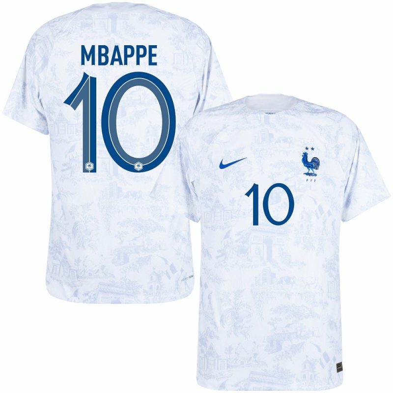 MAILLOT EQUIPE DE FRANCE EXTERIEUR COUPE DU MONDE 2022 MBAPPE (1)