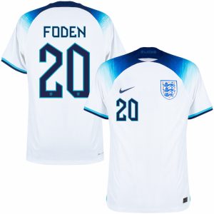 MAILLOT ANGLETERRE DOMICILE COUPE DU MONDE 2022 FODEN (1)