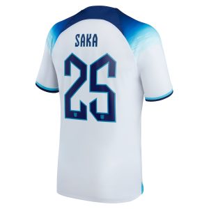 MAILLOT ANGLETERRE DOMICILE COUPE DU MONDE 2022 SAKA (2)