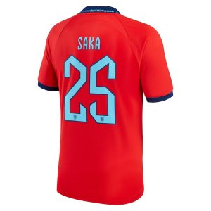 MAILLOT ANGLETERRE EXTERIEUR COUPE DU MONDE 2022 SAKA (2)