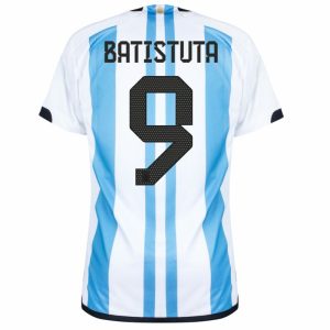 MAILLOT ARGENTINE DOMICILE COUPE DU MONDE 2022 BATISTUTA (2)