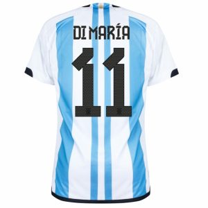 MAILLOT ARGENTINE DOMICILE COUPE DU MONDE 2022 DI MARIA (2)