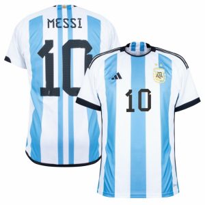 MAILLOT ARGENTINE DOMICILE COUPE DU MONDE 2022 MESSI (1)