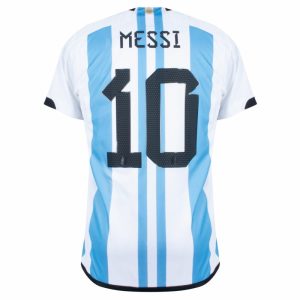 MAILLOT ARGENTINE DOMICILE COUPE DU MONDE 2022 MESSI (2)