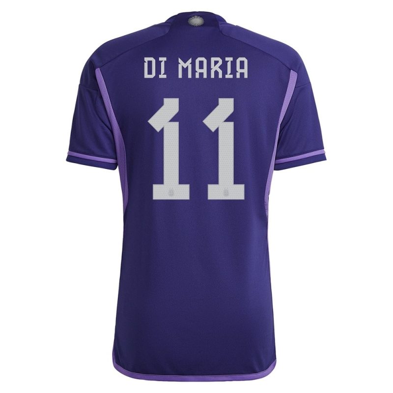 MAILLOT ARGENTINE EXTERIEUR COUPE DU MONDE 2022 DI MARIA (2)