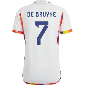 MAILLOT BELGIQUE EXTERIEUR COUPE DU MONDE 2022 DE BRUYNE (1)