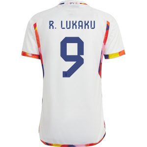 MAILLOT BELGIQUE EXTERIEUR COUPE DU MONDE 2022 LUKAKU (1)