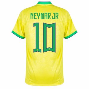 MAILLOT BRESIL DOMICILE COUPE DU MONDE 2022 NEYMAR JR (2)