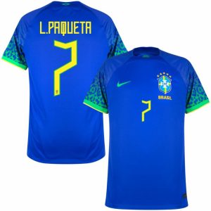 MAILLOT BRESIL EXTERIEUR COUPE DU MONDE 2022 L (1)