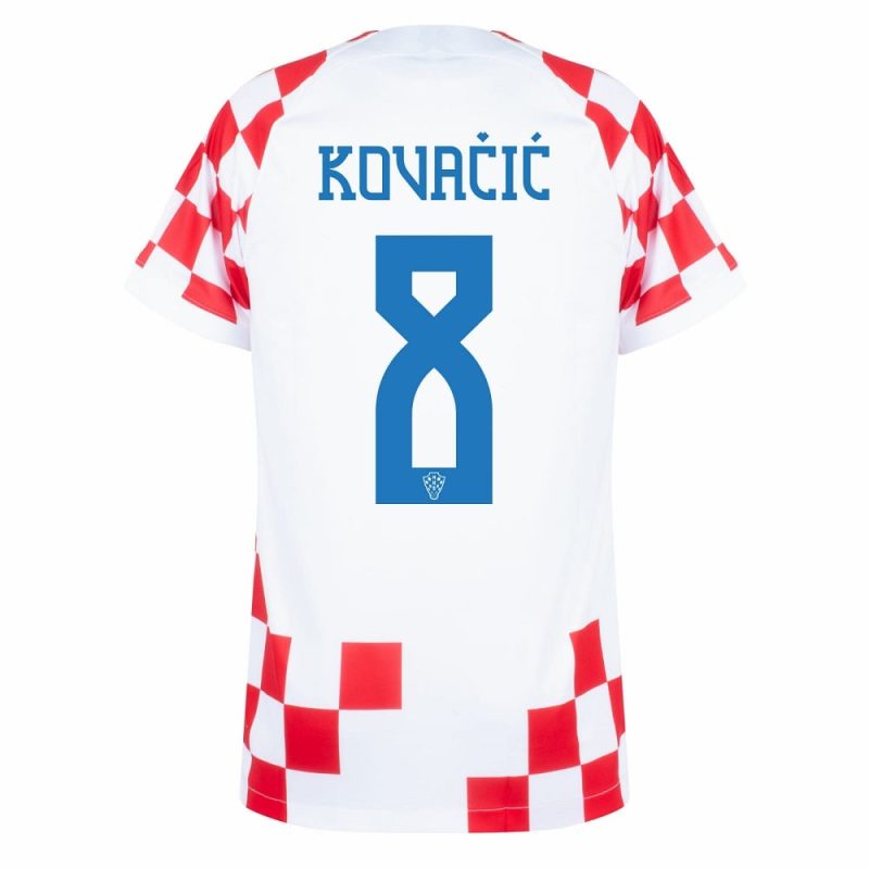 MAILLOT CROATIE DOMICILE COUPE DU MONDE 2022 KOVACIC (2)